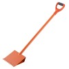 D-Grip Handle DIY Shingle Shovel 45 Steel Lightweight Roofing Tool