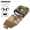 KRYDEX Handcuff Holder with MOLLE and Belt Loop Molle Handcuff