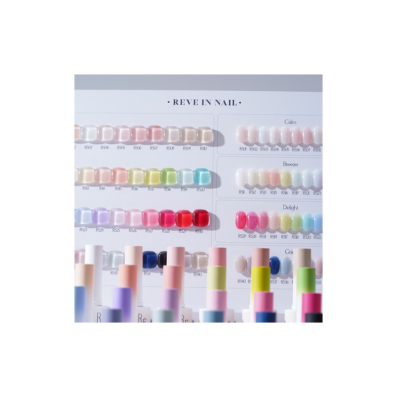 classic nail Revzel Syrup Gel Griff + 30 parts /