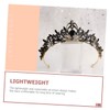 Healvian Bridal Rhinestone Tiara Wedding Tiara Prop Girls Decorative Crown