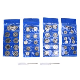 50Pcs/Set Cutting Wheels Discs Kit Woodworking Grinding Saw Blades with Screwdriver for Electric Drill Grinder