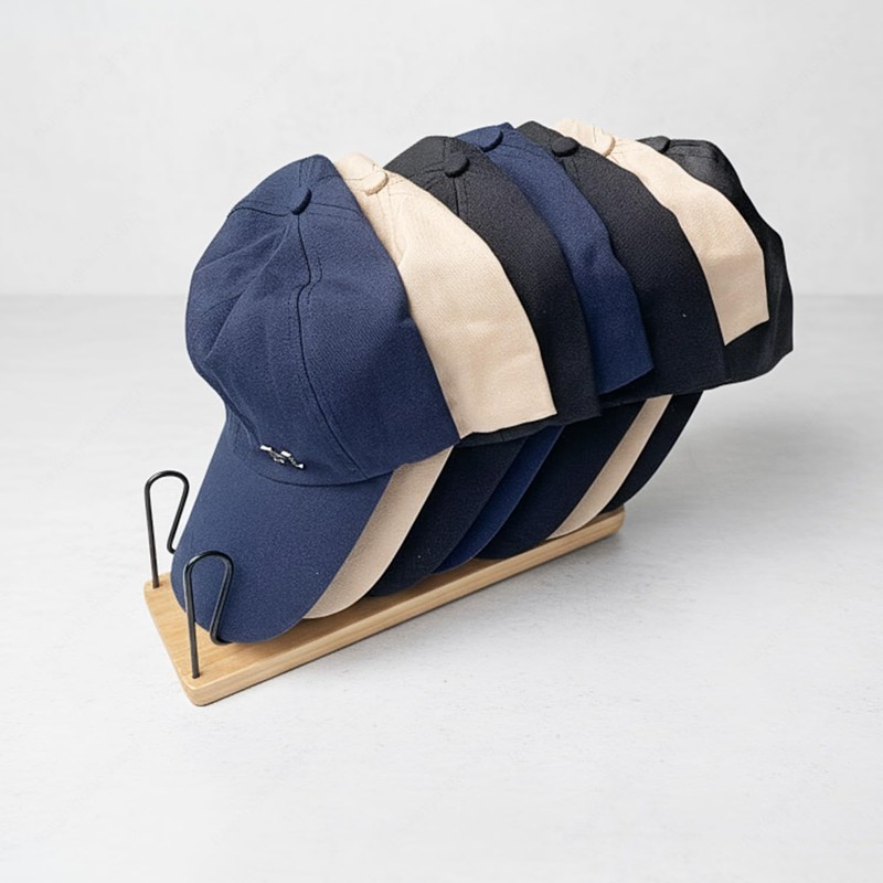 YiuMieYouMie Hat Rack, Display Stand, 7-Cap Storage Organiser for Baseball