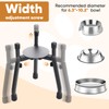Elevated Dog Bowls, Adjustable Metal Raised Dog Bowl Stand For