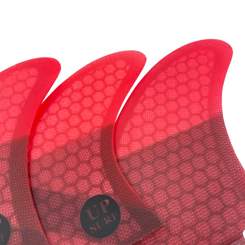 UPSURF Surfboard Fin Double Tabs K2.1 Size 5 Fins 5-Piece