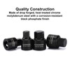 CASOMAN 16 Piece 3/8 Inch Drive Low Profile Impact Hex