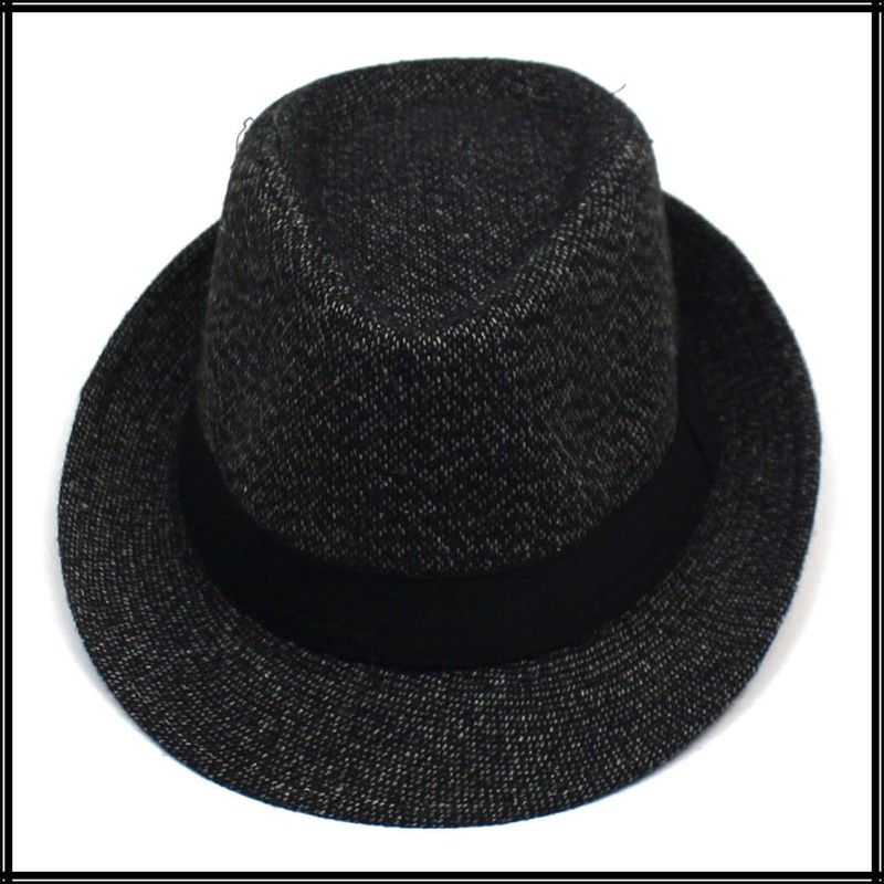 White Fang CZ318 Men's Hat, Herringbone, Travel, Stylish, Office, Casual,