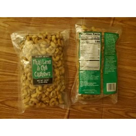 Trader Joe's 2 PACK TRADER JOE'S THAI LIME & CHILI CASHEWS 1 LB EACH