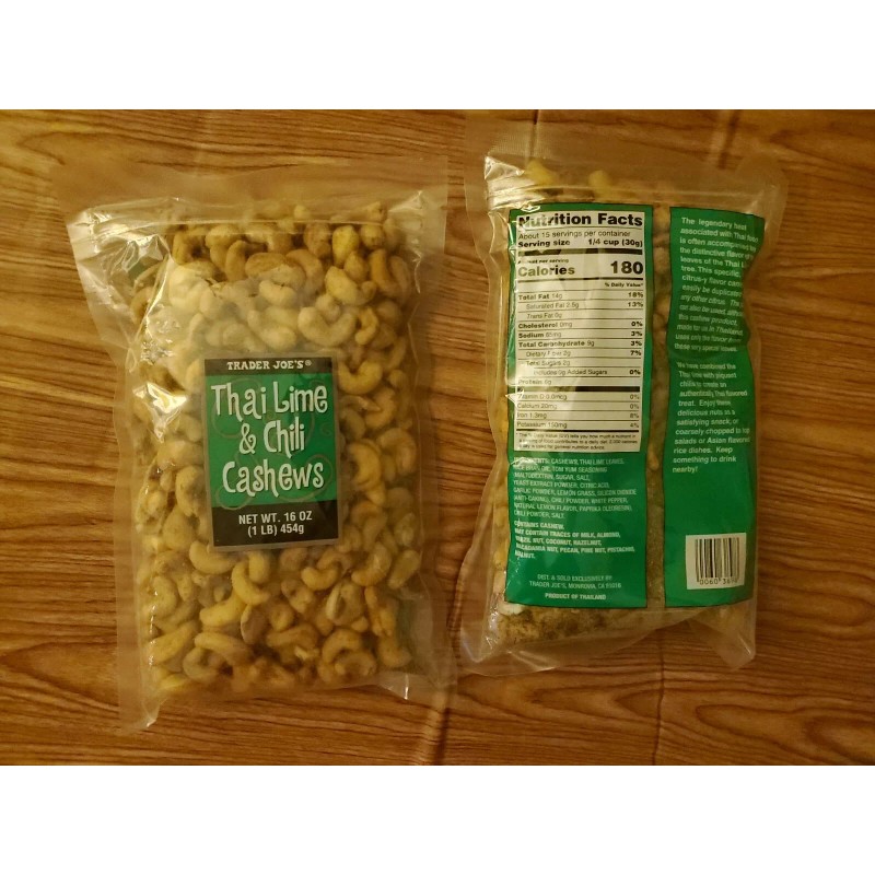 Trader Joe's 2 PACK TRADER JOE'S THAI LIME & CHILI