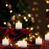 Velas LED Sin llama, 24PCS Velas de Té Led Velas