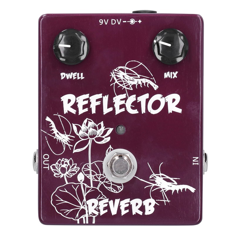 Spring Reverb Pedal Electric Guitar Reflector Effect Accessories Aluminum Alloy