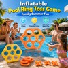 Inflatable Ring Toss Pool Game for Summer Fun – Hexagonal