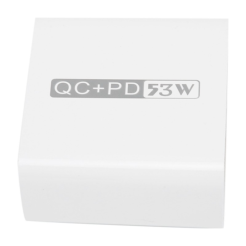 53W 4 Port Mobile Phone Charger 20W PD QC3.0 Fast