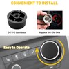 2 Pieces Car Radio Knobs Replacement Volume Control Car Radio