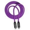 KONDOR BLUE KB Cables USB (púrpura, 4 pies | USBC-USBC