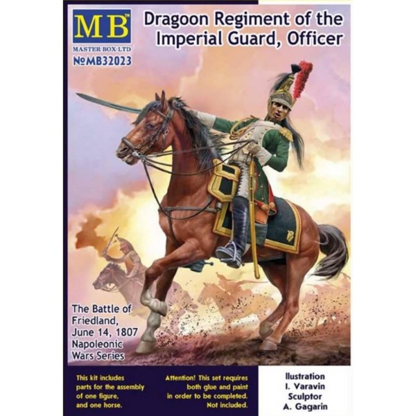 Masterbox 1:32 - Dragoon of The Imperial Guard, 1807