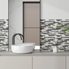 5-Sheet Glass Backsplash Tiles, 5 Square Feet Glass Mosaic Backsplash
