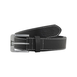 Tokyo Laundry Men's Jonason Faux Leather Chunky Buckle Belt - Black - S/M