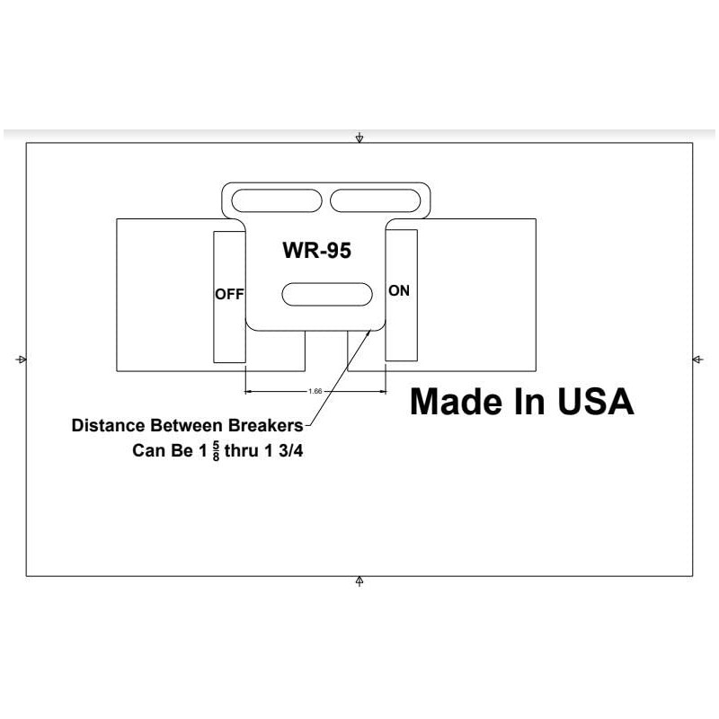 Generador Interlock WR-95 Compatible con Siemens, Murray o ITE 100