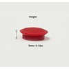 Fleshy Leaf 3PCS Red Trackpoint Cap 3.0mm for Lenovo Thinkpad