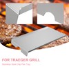 BMMXBI Drip Pan Tray Kit, Drip Pan Heat Baffle and