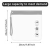 Iridsmole 2pc Airport Security Liquids Bags, Airport Liquid Bags 20