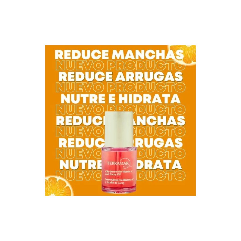 Suero Facial Con Vitamina C Y Aceite De Cacay Terramar