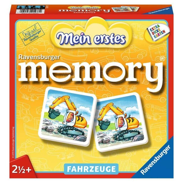 Ravensburger 21437 Mein erstes Memory, Fun Children's Games