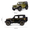 Jeep Rubicon A Escala Con Luces 1:32 Edición 1941 Wrangler