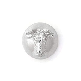 Nousaku 610093 Zodiac Guinomi - Gold Leaf - Ox Approx. 2.4 fl oz (60 cc) [Tin]