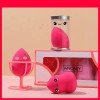 NO.8 Esponjas Para Maquillaje Cosmética Uso Húmedo Y Seco+estante