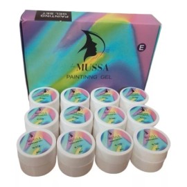 Mussa Gama  E  Painting Gel 12 Piezas