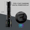 HBYPRO Rechargeable Stong Flashlights High Lumens Bright LED Flashlight Compact
