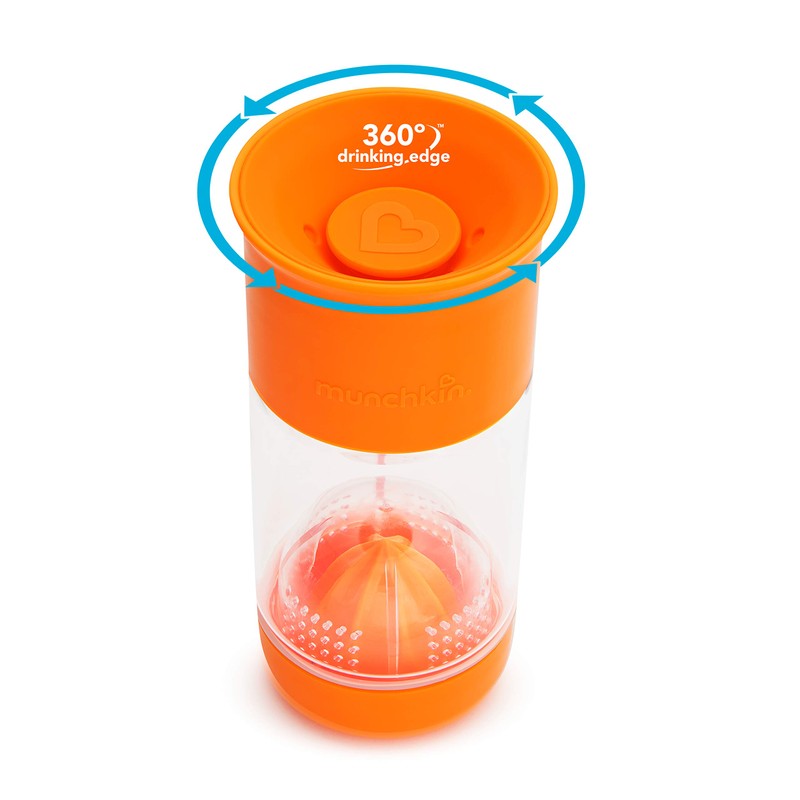Munchkin Miracle 360 Fruit Infuser Sippy Cup, 14 oz/414 ml,