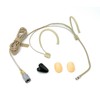 J&P Beige Headset Microphone Omnidirectiona