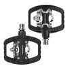 ROCKBROS Bicycle Pedals Dual Function, Clipless Pedals SPD and Flat