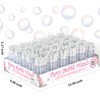 300 Pack Mini White Bubble Wand Party Favors, Perfect Bubble