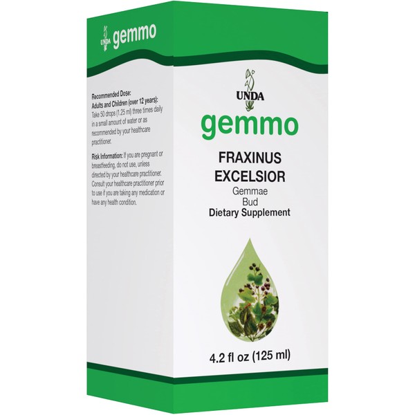 UNDA Gemmo Therapy Fraxinus Excelsior | Gemmae Bud Extract | 4.2 fl. oz.