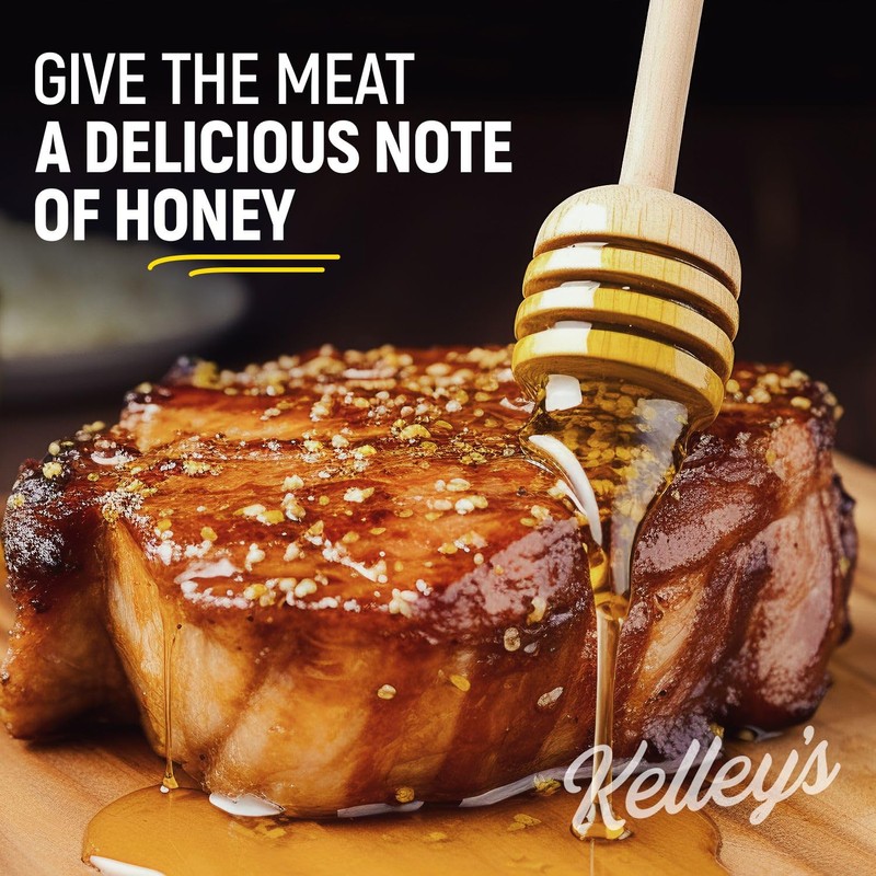 Kelley's Local Texas Honey – 100% Pure, Raw & Unfiltered,