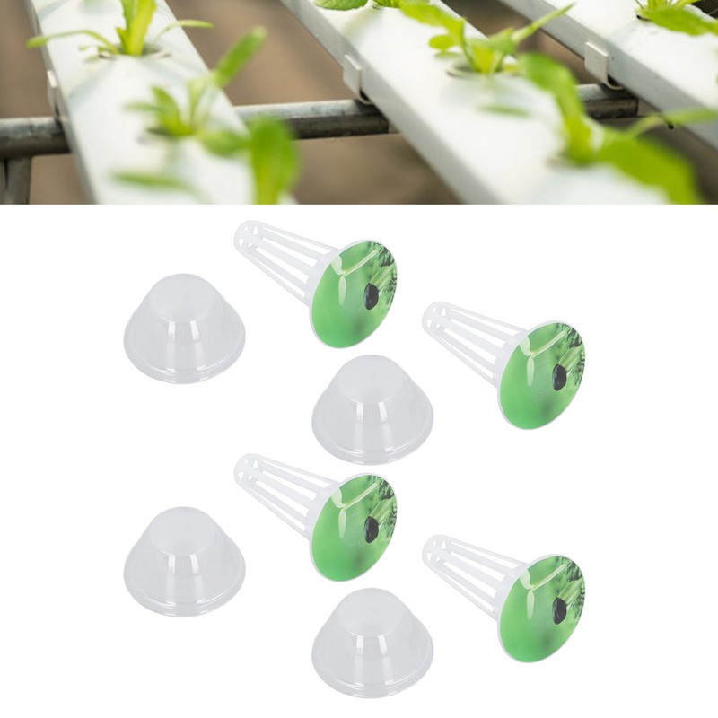 Hydroponic Pods Kit Soilless Grow Baskets Grow Domes Pod Labels