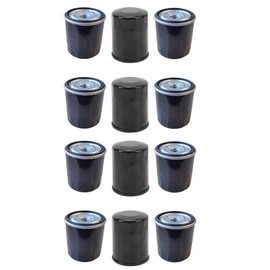 Set of 12 Heavy-Duty Replacement Transmission Filter 482770 Compatible with Scag Tiger Cub Mowers