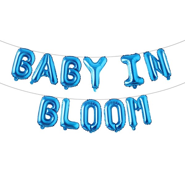 Baby in Bloom Balloons Baby in Bloom Banner Baby In