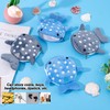 4pcs Whale Shark Coin Purse, Funny Plush Coin Pouch with