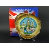 Wood Style Decorative Plate Detailing London Skyline: Big Ben, Tower