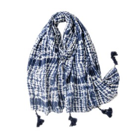 FASELE Scarf, Large, Soft, Soft, Fluffy, Cotton, Linen, Plain, Gentle, Simple, Refreshing, Cooling Protection, Sunburn Protection, UV Protection, Thin, Gift, Gift, All-Season, Stylish, Travel,