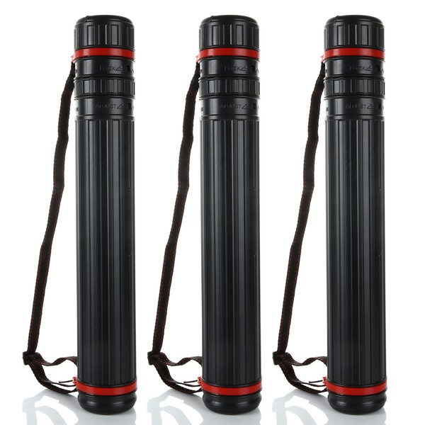 FVIEXE 3PCS Poster Tube, Small Poster Tube with Strap, Art