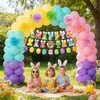 Easter Decorations for Home Pastel Easter Balloons Kit with Happy