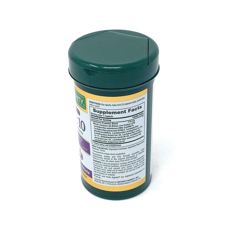 Nature's Bounty Ultra Strength Probiotic 10, 70 Capsules