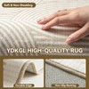 YDKGL 2x3 ft Washable Entryway Rug，Non Slip Backed Small Area