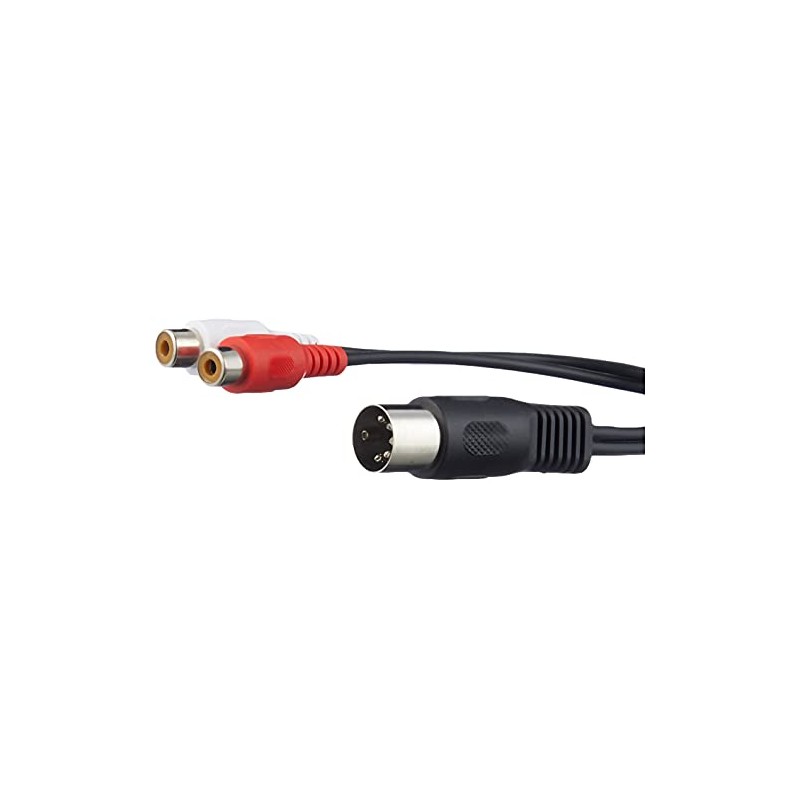 Goobay AVK 102-020 2m 5 Pin DIN Plug to 2