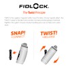 Fidlock Twist Replacement Drinking Bottle 800 ml Black